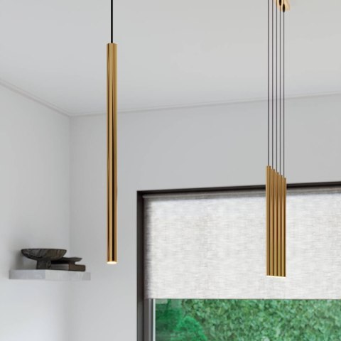 Lampa wisząca PASTELO 5P złota Lampa wisząca PASTELO 5P złota