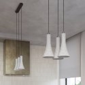 Lampa wisząca REA 3L beton