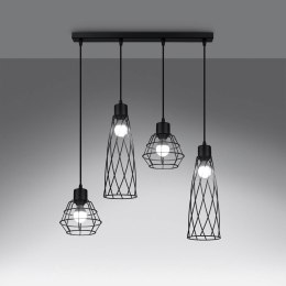 Lampa wisząca SUBA 4L czarna