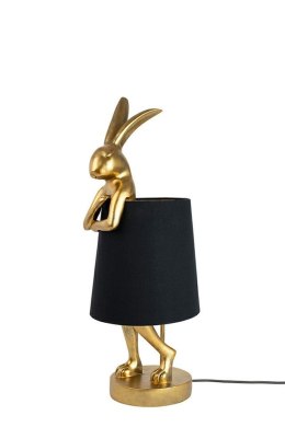 -15% KARE lampa stołowa RABBIT 50 cm złota / czarna