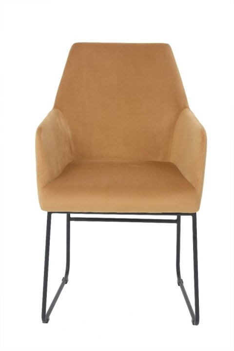KRZESŁO QUADRATO 56X63X89 CM MUSZTARDOWY KRZESŁO QUADRATO 56X63X89 CM MUSZTARDOWY