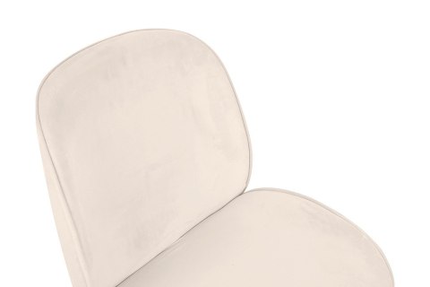 -15% Krzesło BOBBI beżowe - welur, podstawa złota -15% Krzesło BOBBI beżowe - welur, podstawa złota