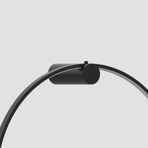 Mirror kinkiet duży czarny LP-999/1W L BK