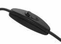 PODSTAWA LAMPY STOŁOWEJ ASTAIRE BLACK H50CM