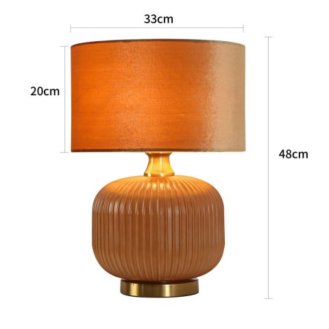 Lampa stołowa Tamiza mała 1xE27 złota LP-1515/1T small gold Lampa stołowa Tamiza mała 1xE27 złota LP-1515/1T small gold