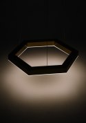 LAMPA WISZĄCA HEX LED M ŚR. 60 CM