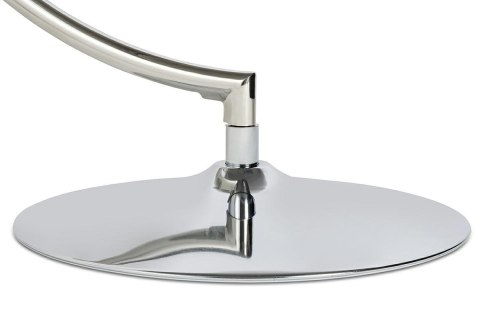 Fotel BUBBLE STAND poduszka czarna - podstawa chrom, korpus akryl, poduszka wełna Fotel BUBBLE STAND poduszka czarna - podstawa chrom, korpus akryl, poduszka wełna