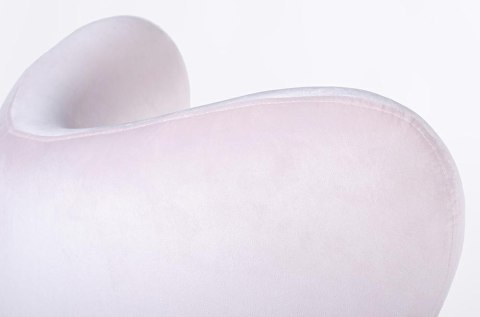 -15% Fotel EGG SZEROKI VELVET jasny róż.30 - welur, podstawa staL -15% Fotel EGG SZEROKI VELVET jasny róż.30 - welur, podstawa staL