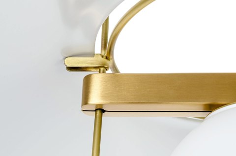 -15% Lampa wisząca FUENTE mosiądz - metal, szkło