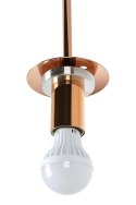 -15% Lampa wisząca FUSION 20 miedziana - akryl