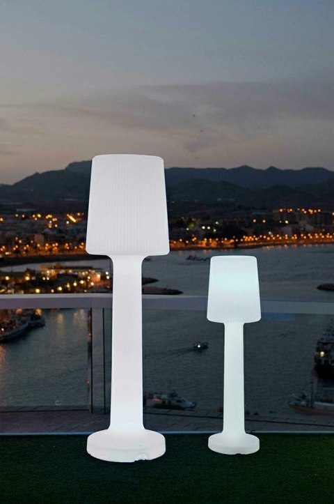 NEW GARDEN lampa ogrodowa CARMEN 165 B biała - LED, wbudowana bateria NEW GARDEN lampa ogrodowa CARMEN 165 B biała - LED, wbudowana bateria
