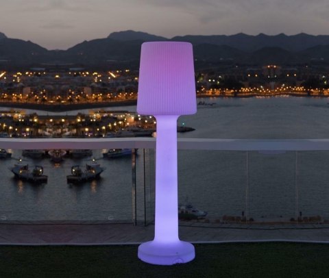 NEW GARDEN lampa ogrodowa CARMEN 165 B biała - LED, wbudowana bateria NEW GARDEN lampa ogrodowa CARMEN 165 B biała - LED, wbudowana bateria