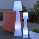 -15% NEW GARDEN lampa podłogowa LOLA 110 biała - LED, wbudowana bateria, RGB+pilot