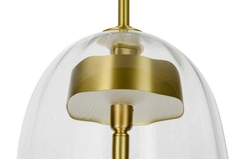 Lampa wisząca CHAPLIN 200 mosiądz - LED, szkło Lampa wisząca CHAPLIN 200 mosiądz - LED, szkło