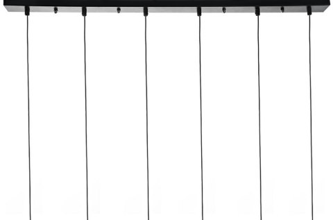 Lampa wisząca FLUSSO LINE 6 czarna Lampa wisząca FLUSSO LINE 6 czarna