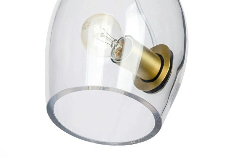 -15% Lampa wisząca VICE mosiądz - metal, szkło -15% Lampa wisząca VICE mosiądz - metal, szkło