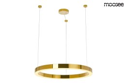 -15% MOOSEE lampa wisząca RING LUXURY 70 złota - LED, chromowane złoto