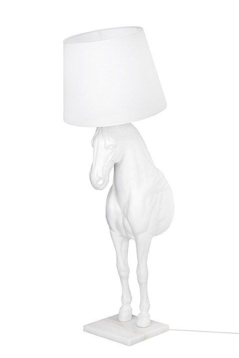 Lampa podłogowa KOŃ HORSE STAND S biała - włókno szklane Lampa podłogowa KOŃ HORSE STAND S biała - włókno szklane