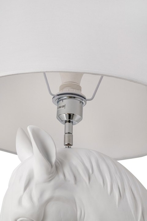 Lampa podłogowa KOŃ HORSE STAND S biała - włókno szklane Lampa podłogowa KOŃ HORSE STAND S biała - włókno szklane