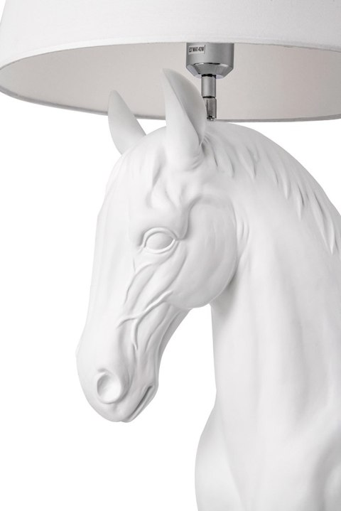 Lampa podłogowa KOŃ HORSE STAND S biała - włókno szklane Lampa podłogowa KOŃ HORSE STAND S biała - włókno szklane
