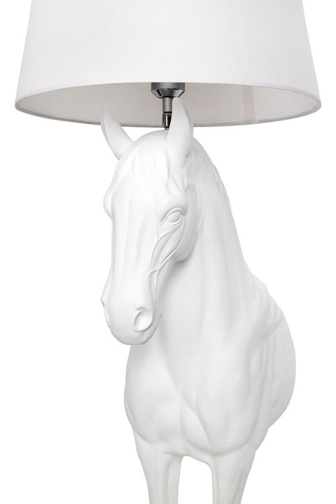 Lampa podłogowa KOŃ HORSE STAND S biała - włókno szklane Lampa podłogowa KOŃ HORSE STAND S biała - włókno szklane