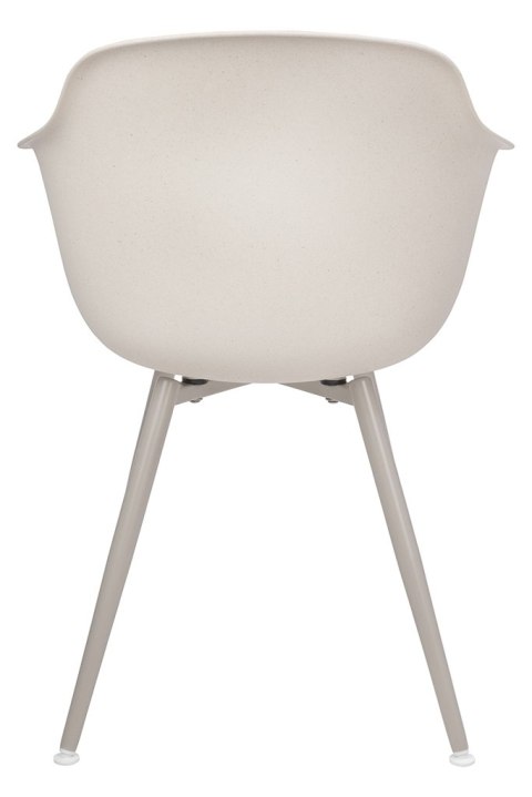 -15% Krzesło ECMO ARM beżowe - polipropylen, WPC