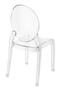 KOD -5% | Krzesło ELIZABETH transparentne - poliwęglan