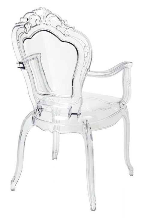 -15% Krzesło KING ARM transparentne - poliwęglan