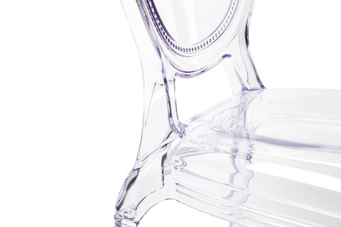 -15% Krzesło PRINCE transparentne - poliwęglan