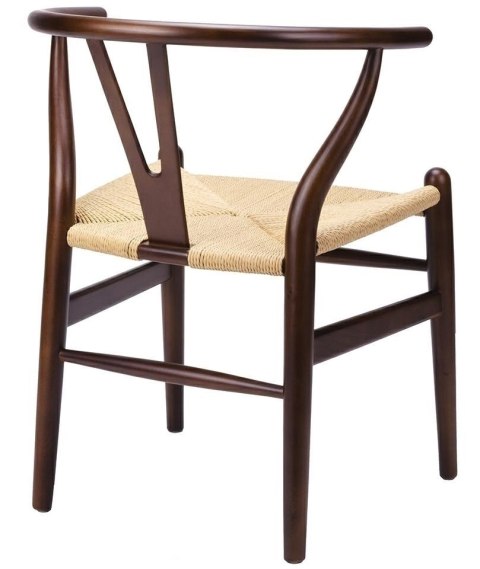 -15% Krzesło WISHBONE ciemny brąz - drewno bukowe, naturalne włókno -15% Krzesło WISHBONE ciemny brąz - drewno bukowe, naturalne włókno
