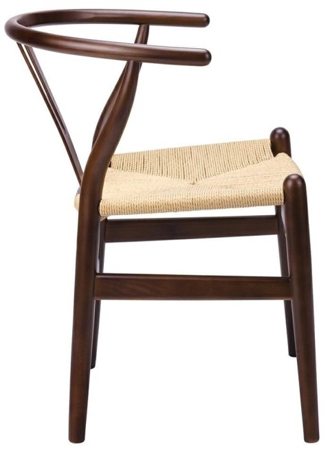 -15% Krzesło WISHBONE ciemny brąz - drewno bukowe, naturalne włókno -15% Krzesło WISHBONE ciemny brąz - drewno bukowe, naturalne włókno