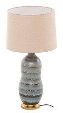 LAMPA STOŁOWA MUD 19X19X52CM Z ABAŻUREM