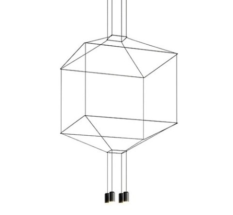 -15% Lampa wisząca FLUSSO 4 czarna -15% Lampa wisząca FLUSSO 4 czarna